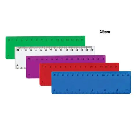 Tre 15cm Colour Ruler