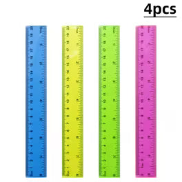 Tre 20cm Coloured Rulers