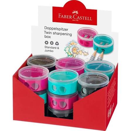 Dual Sharpener With Twist Off Cap