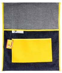 4 Kids school chairbag Denim 380mm pocket