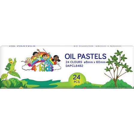 4kids oil pastels 24's