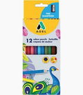 ADEL Colouring Pencils 12s with Sharpner
