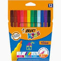 BIC VISA Felt Pens 12s
