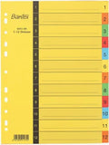 Bantex Index A4 12 Tab 1-12