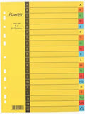 Bantex Index A4 20 Tab PP A-Z