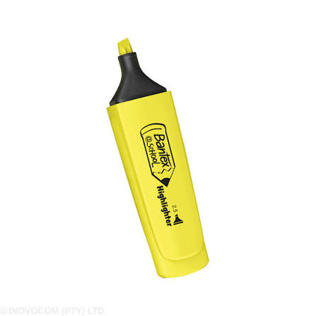Bantex @School Highlighters