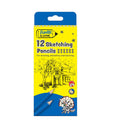 Bantex @School Sketch Pencils 12s 8B, 6B, 5B, 4B, 3B, 2B, B, HB,H,2H,4H,6H
