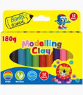 Bantex @School Modelling Clay 12pc 180g