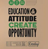 Croxley  A4 JD328C I&M Exercise Book