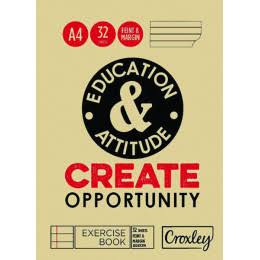 Croxley A4 32pg Exercise Book