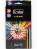 CROXLEY CREATE WOODFREE PENCIL COLOURS 14s