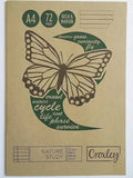Croxley A4 JD432 Nature Study books 72pg softcover