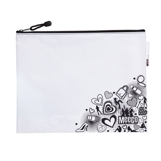 Meeco Doodle Me Small Pencil Bag Boys / Girls Junior 22cm