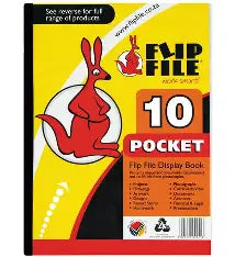 Flip File A4 10 Pocket