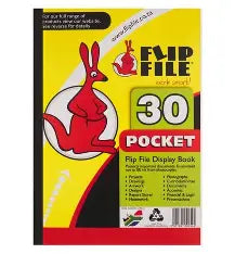 Flip File A4 30 Pocket