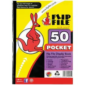 Flip File A4 50 Pocket