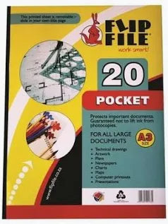 Flip File A3 20P