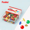 Foska Thumb Tacks Colour 100