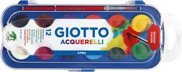 GIOTTO ACQUERELLI Paints 12s