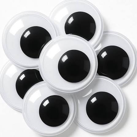 GOOGLEY EYES 20MM 10S BLACK