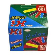 Hi Art Colour Chalk 100s