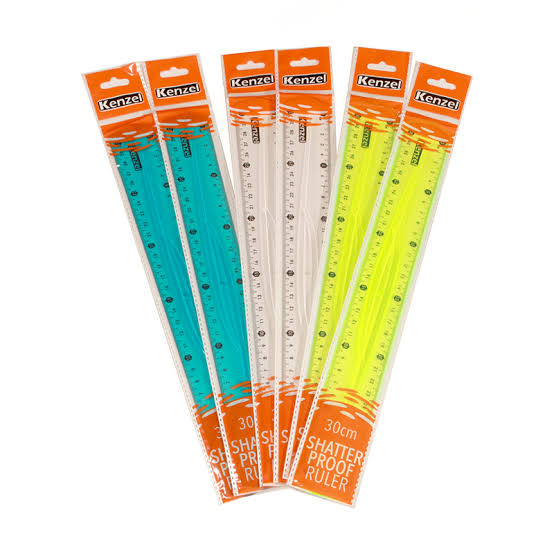 Kenzel Ruler 30cm Shatterproof