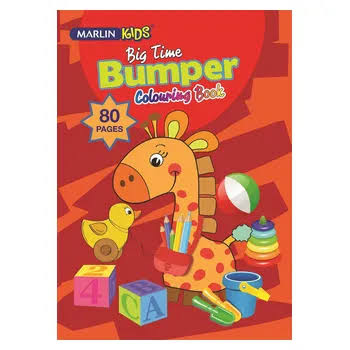 MARLIN Bumper Colouring book 80pg