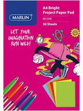 Marlin Bright Paper Pads 50 Sheets
