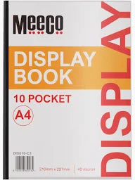 Meeco Display Book 10 pocket