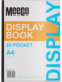 Meeco Econo 20pkt Display File A4