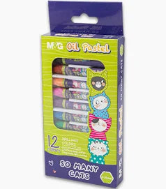 M&G Oil Pastels 12s