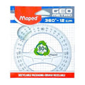 Maped GEO metric 360 degree Protractor 12cm