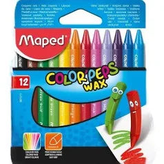 Maped Colour Peps Wax Crayons