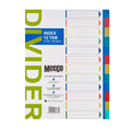 Mecco 12 Tab 140mic Plain P/P Divider