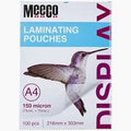 Meeco A4 150mic laminating pouches 10 Sheets