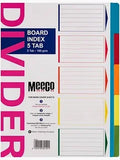 Meeco Board Dividers 5 Tab