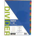 Meeco File Dividers 1 - 31 140 Micron