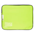 Meeco Gusset/Canvas Neon Yellow Book Bag