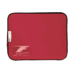 Meeco Gusset/Canvas Neon  RED  Book Bag