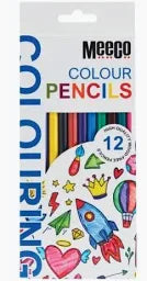 Meeco Pencil Crayons 12s