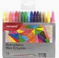 Monami Retractable Wax Crayons 16's