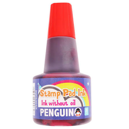 Penguin Red Endorsing Ink