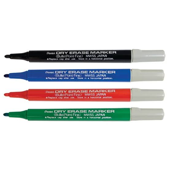 Pentel Fine Point Dry Marker Red