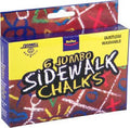 Rolfes Sidewalk Chalk Jumbo 6's Coloured