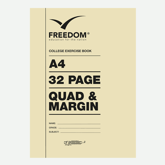 Scholar A4 32pg Quad & Margin Softcover