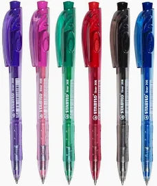 Stabilo Click Pens Medium Point