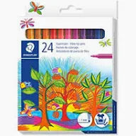 Staedtler Cardboard Box Fibre Tip Pens