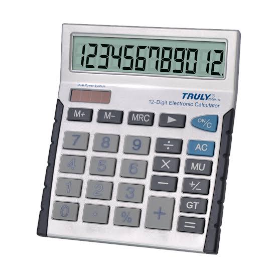 Truly 2008A-12 Calculator