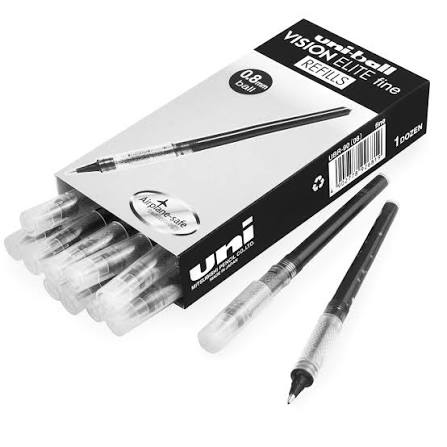 Uni-ball Vision Elite 0.5mm Black Refill