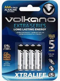 Volkano Extra Series Alkaline AA Batteries 4's